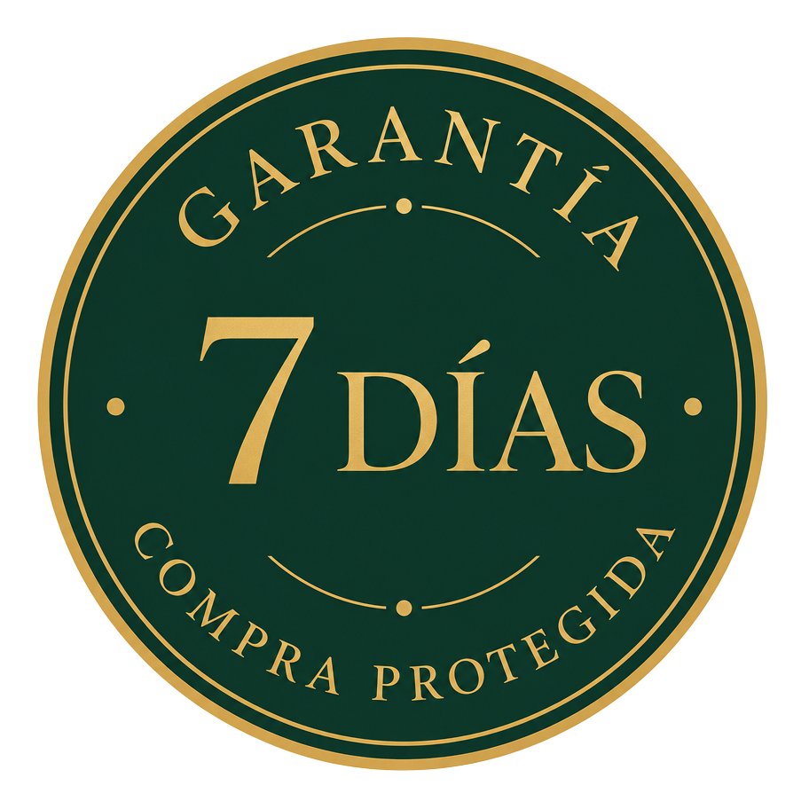 Sello de garantía de 7 días y compra protegida